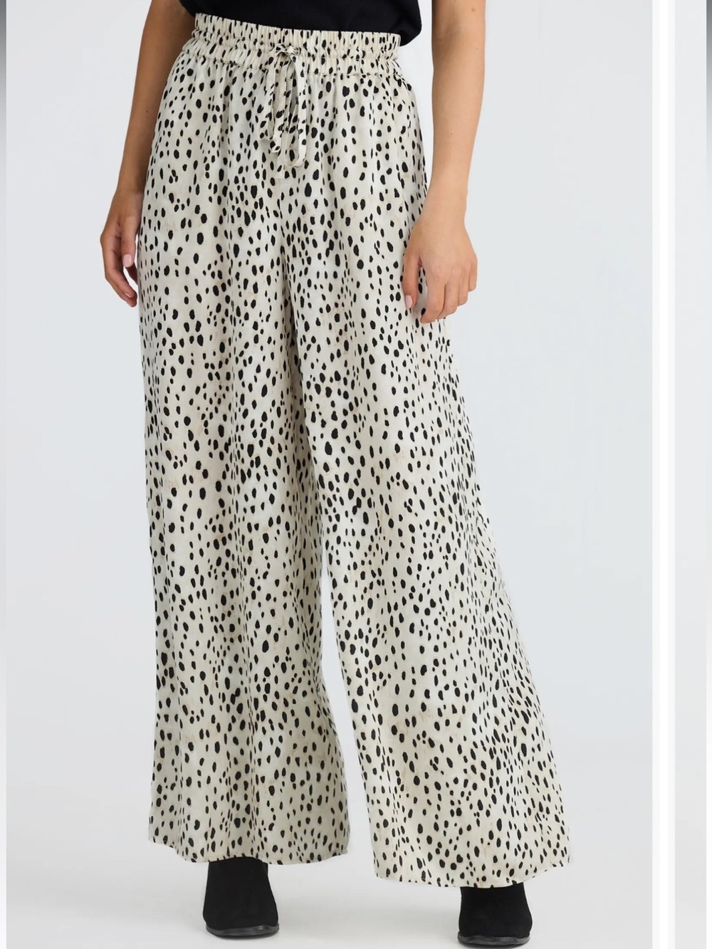 Brave + True Liza Print Wide Leg Pants NWT